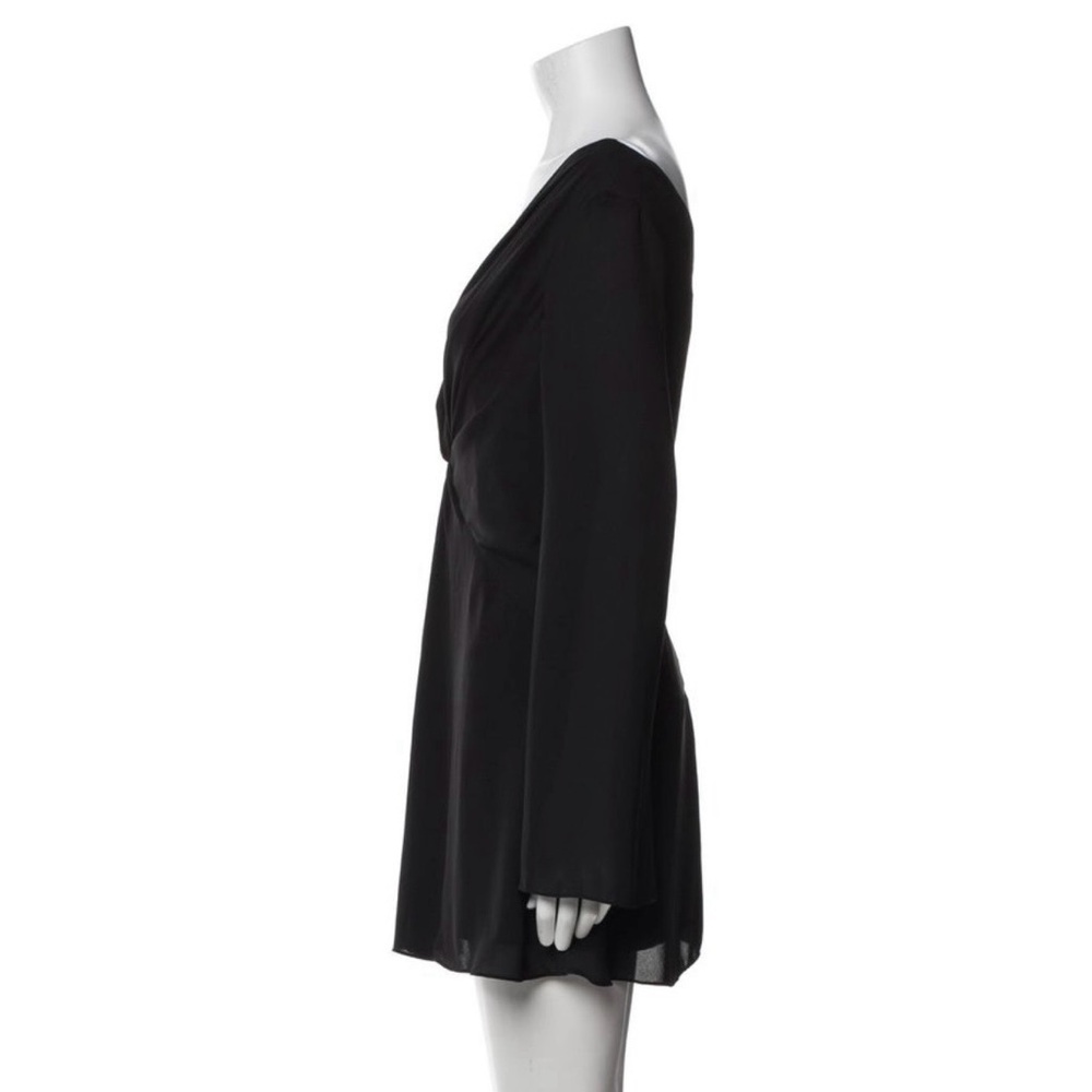 Cinq a Sept Black Long Sleeve Mini Dress - Picture 2 of 3